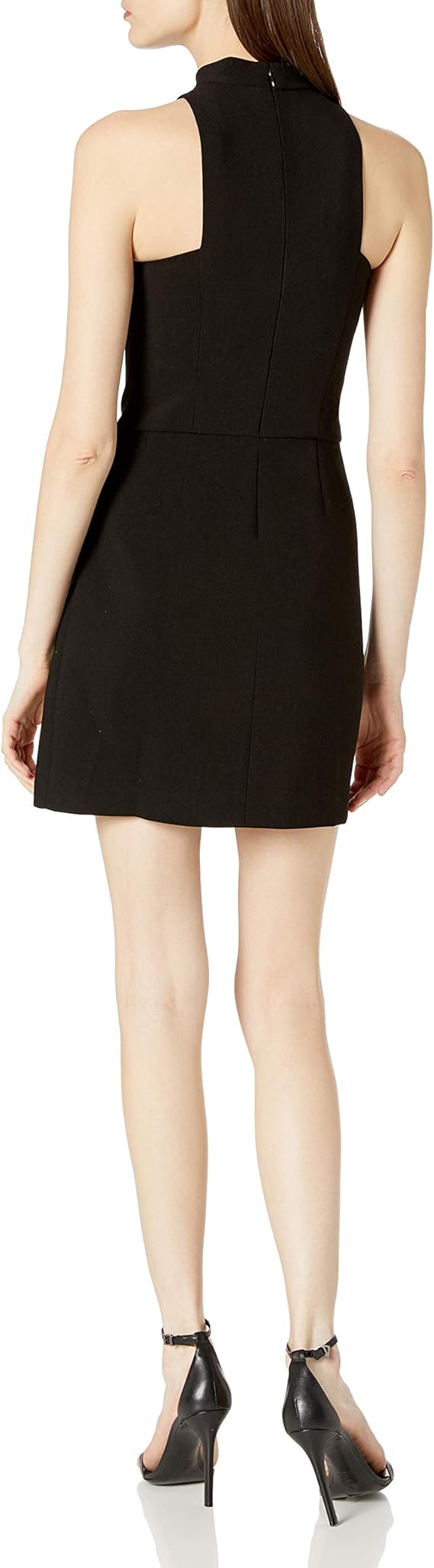 Halston Heritage Women's Shift Lace Insert Dress