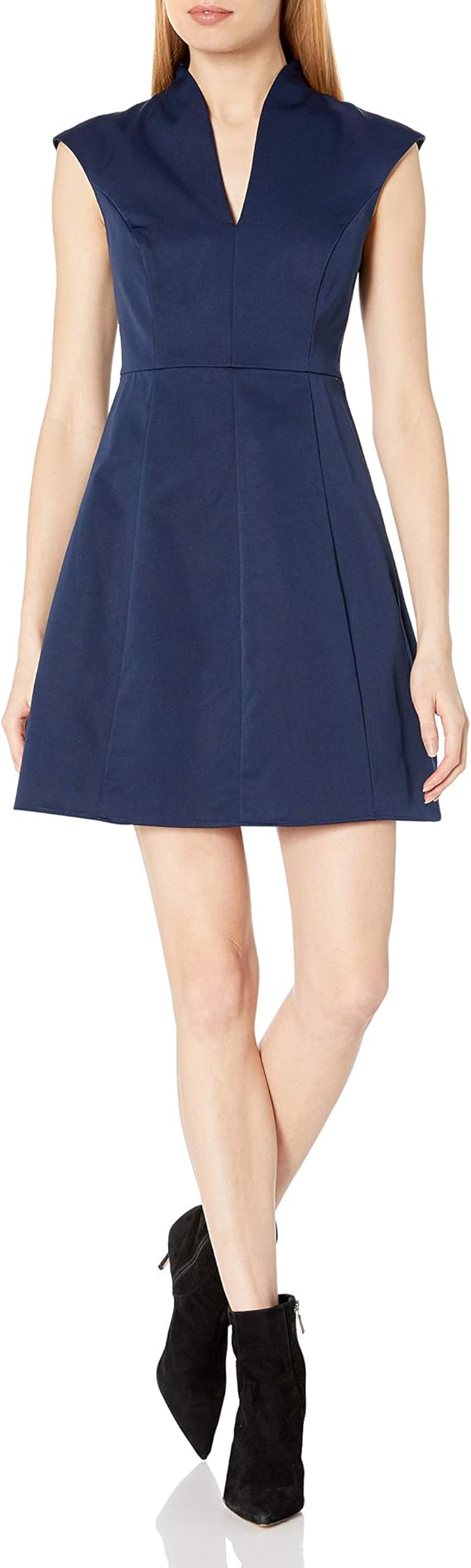 Halston Heritage Women's A-line Organic Notch Dress – Riverton Enterprises