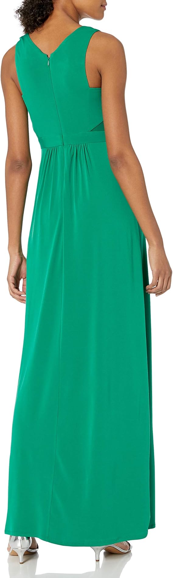 Halston Heritage Women's A-line Embellished Jersey Gown